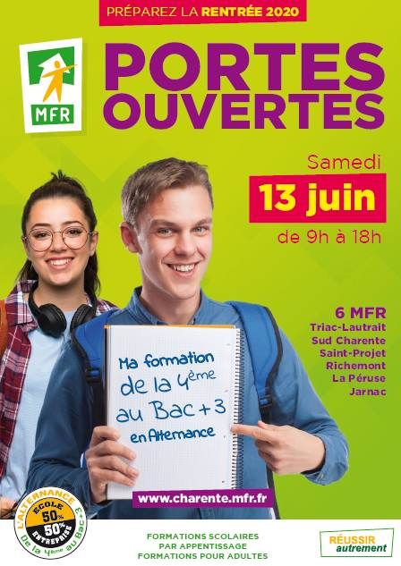 PORTES OUVERTES samedi 13 juin 2020